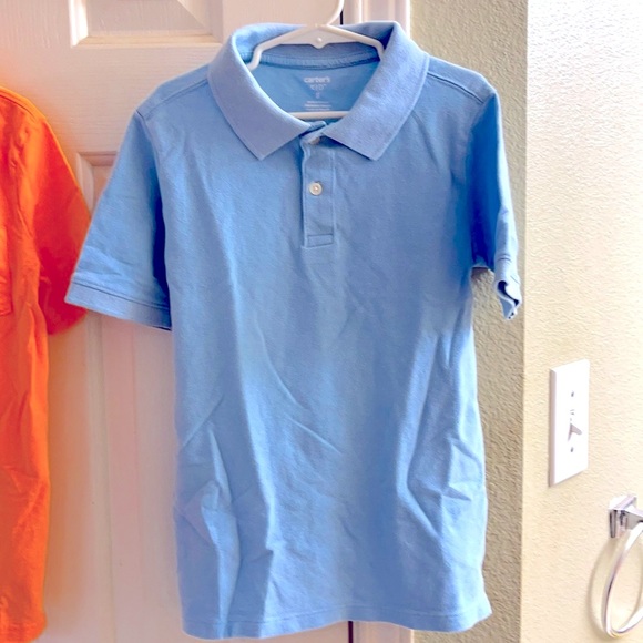 Carter’s Polo Shirts Orange and Blue Size 8 - Picture 8 of 9